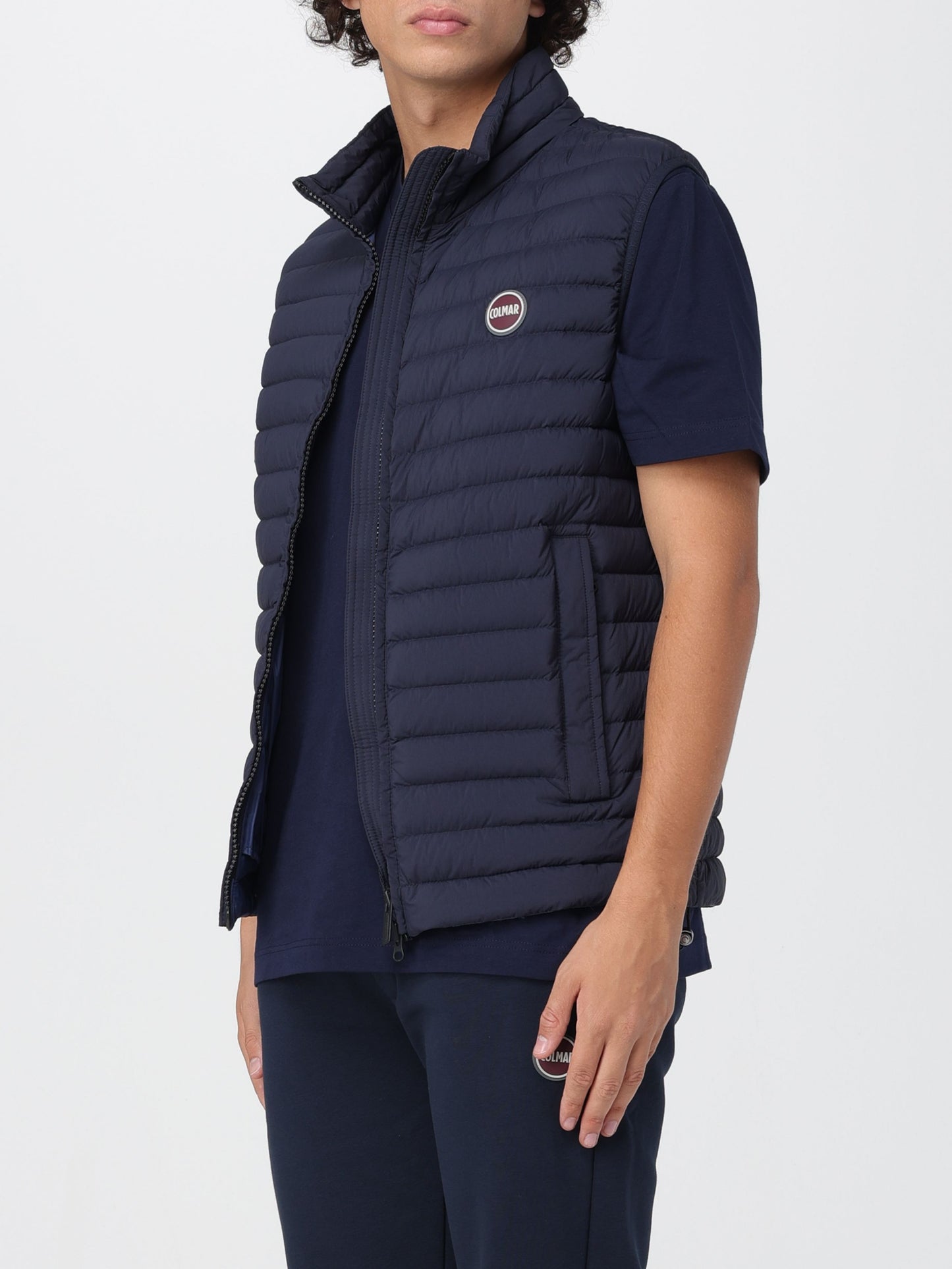 Gilet trapuntato piuma