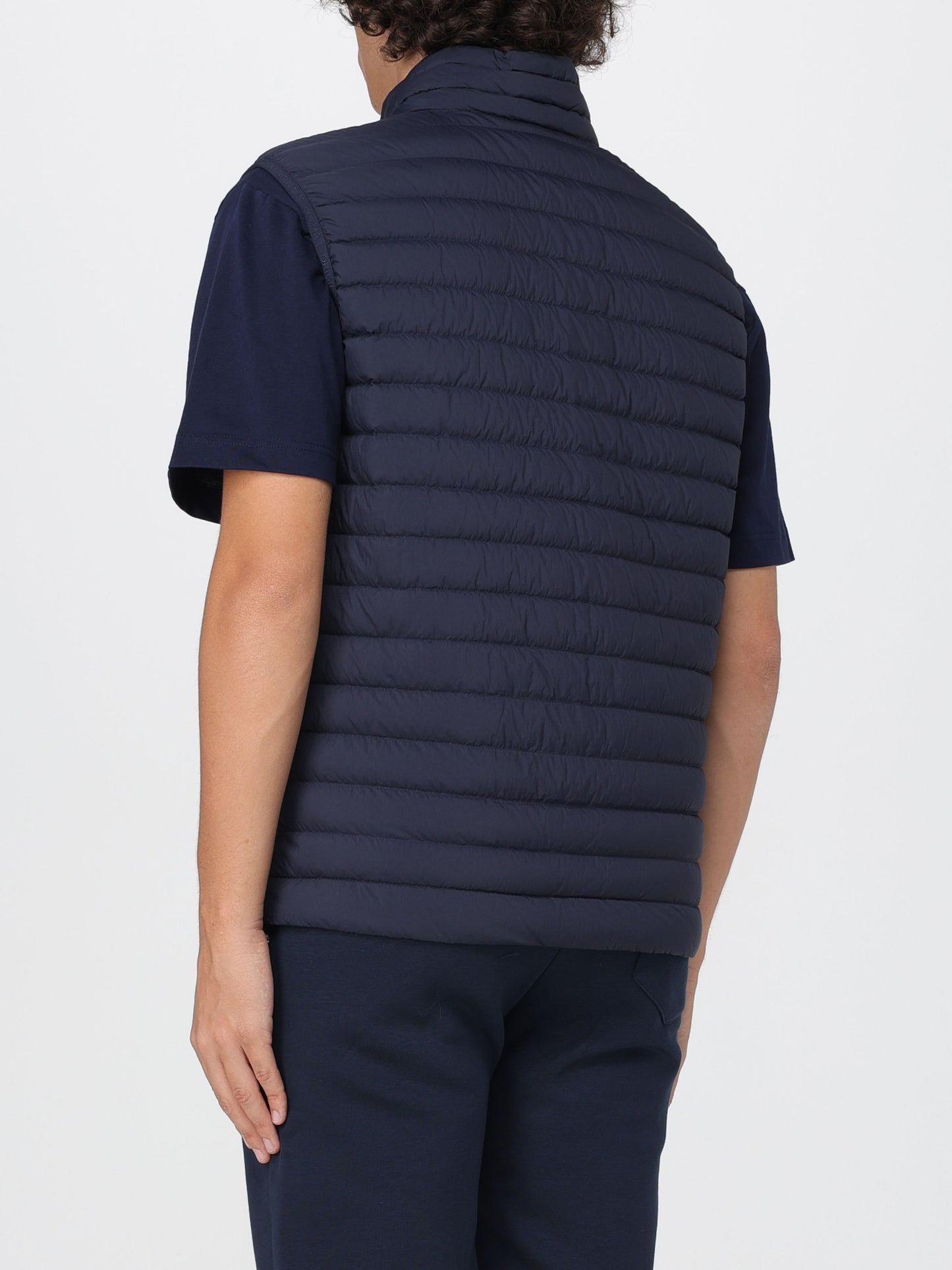 Gilet trapuntato piuma