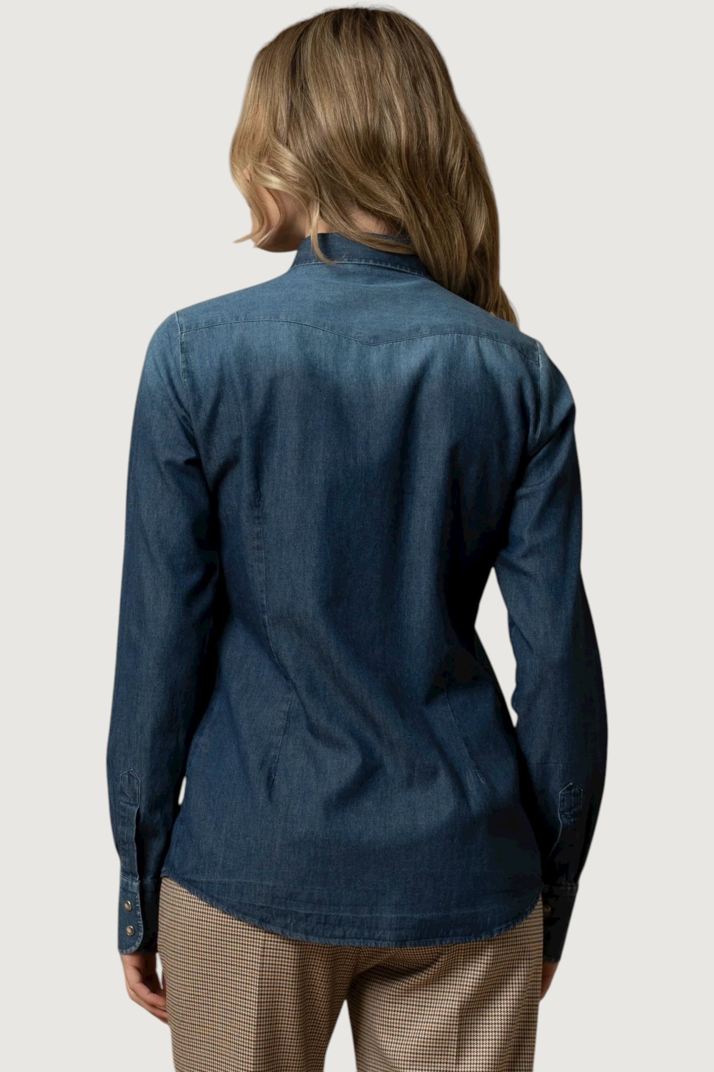 Camicia in denim egberta