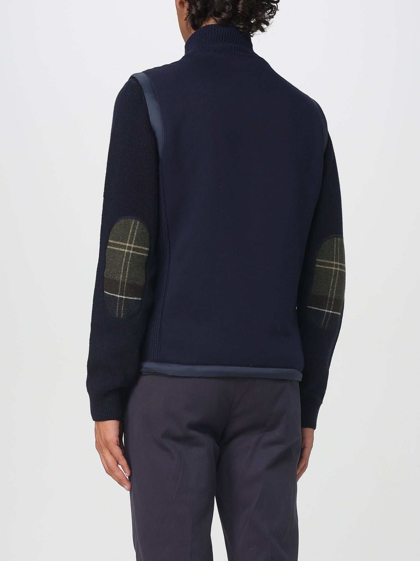 Gilet multimateriale