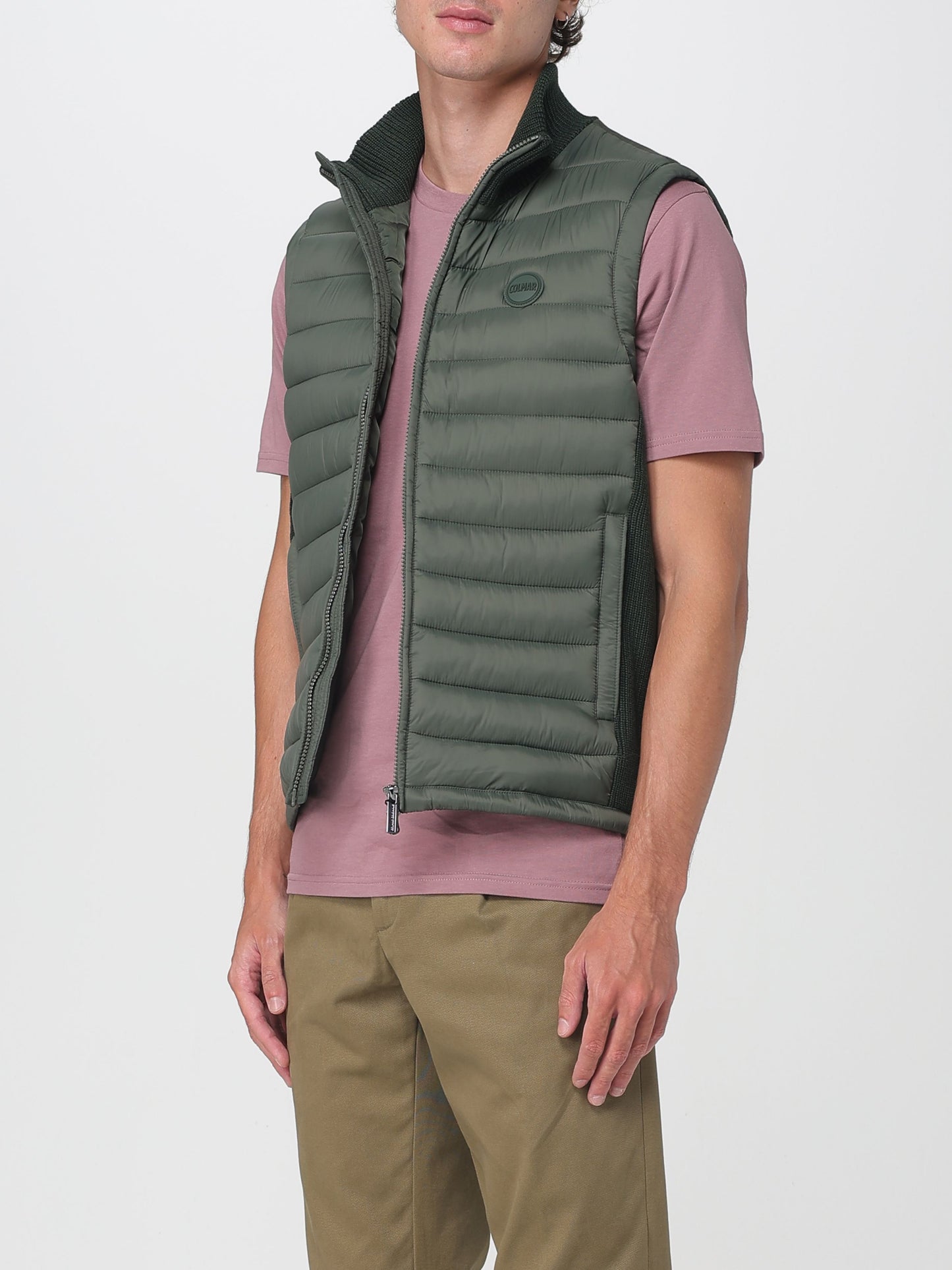 Gilet multimateriale