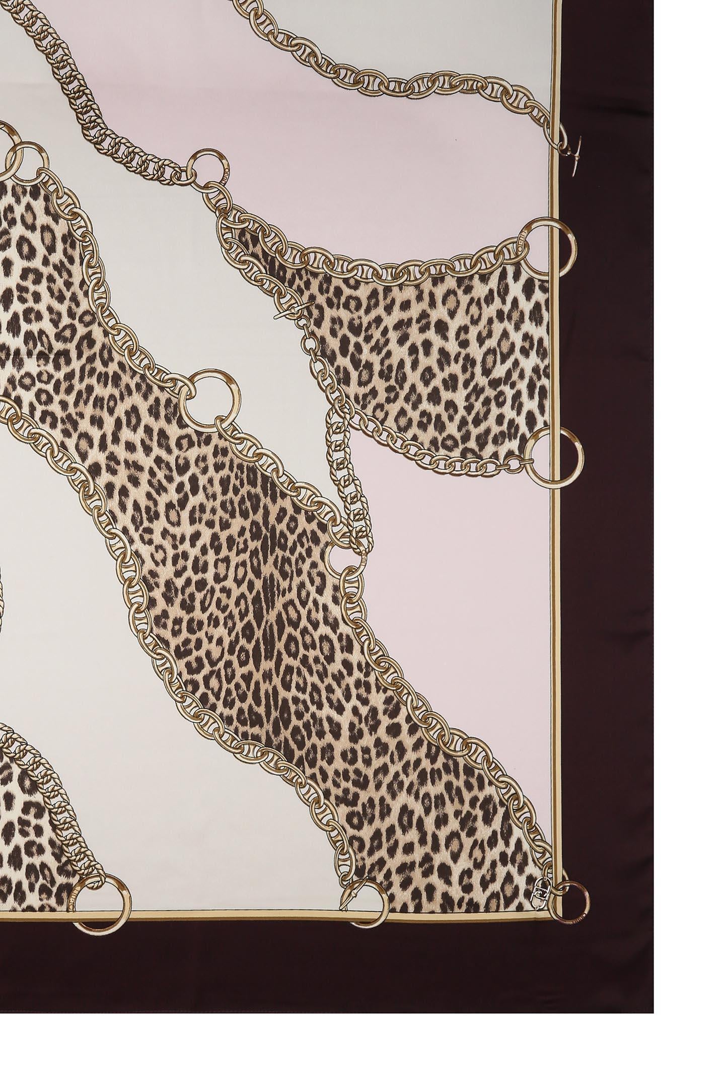 Foulard mix print 90x90