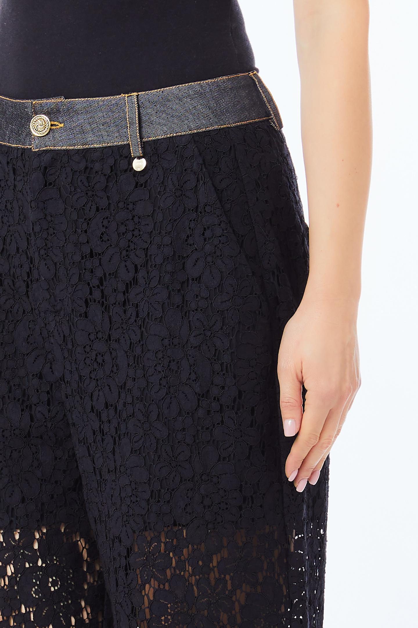 Pant. balloon lace h.w