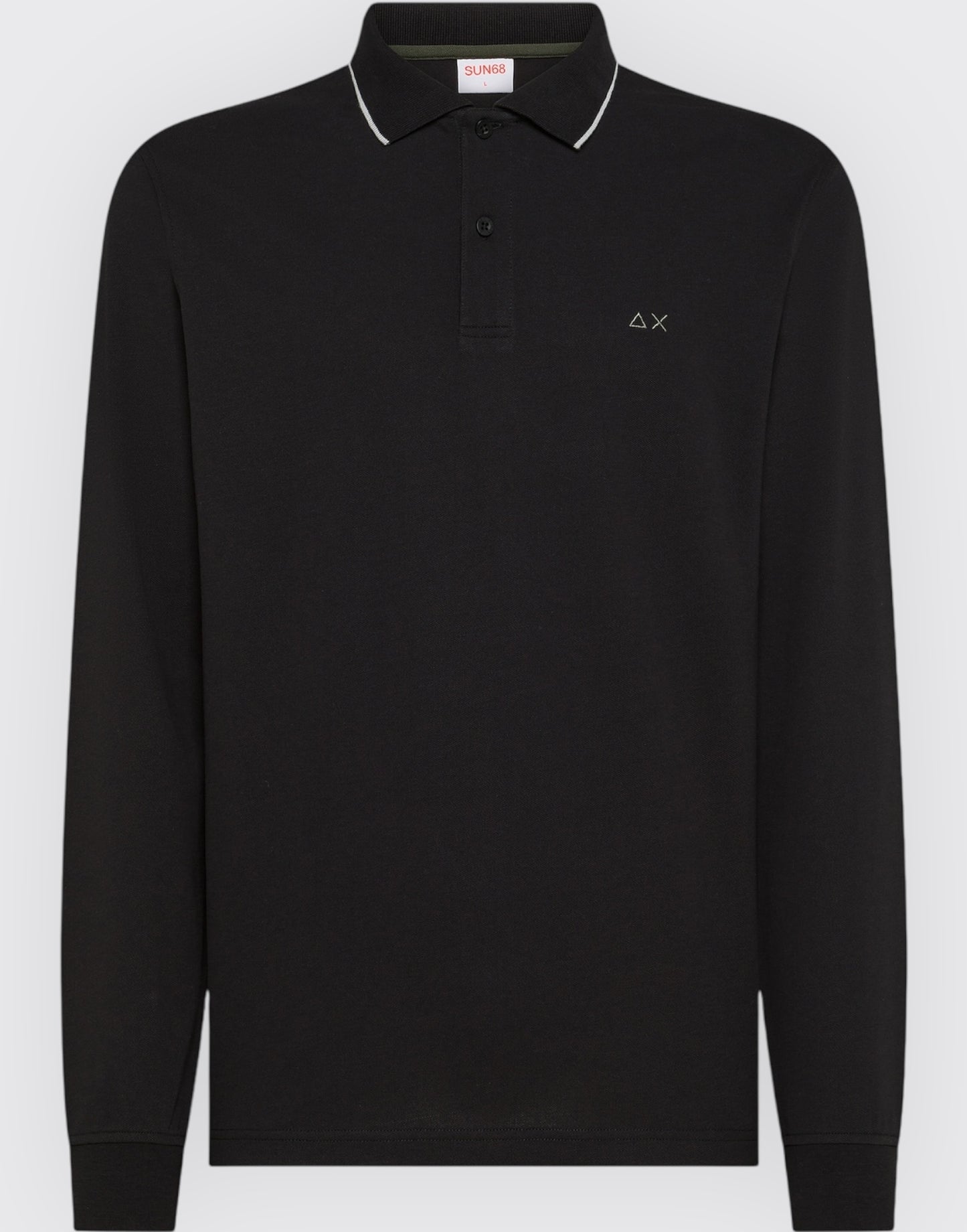 Polo small stripes collar