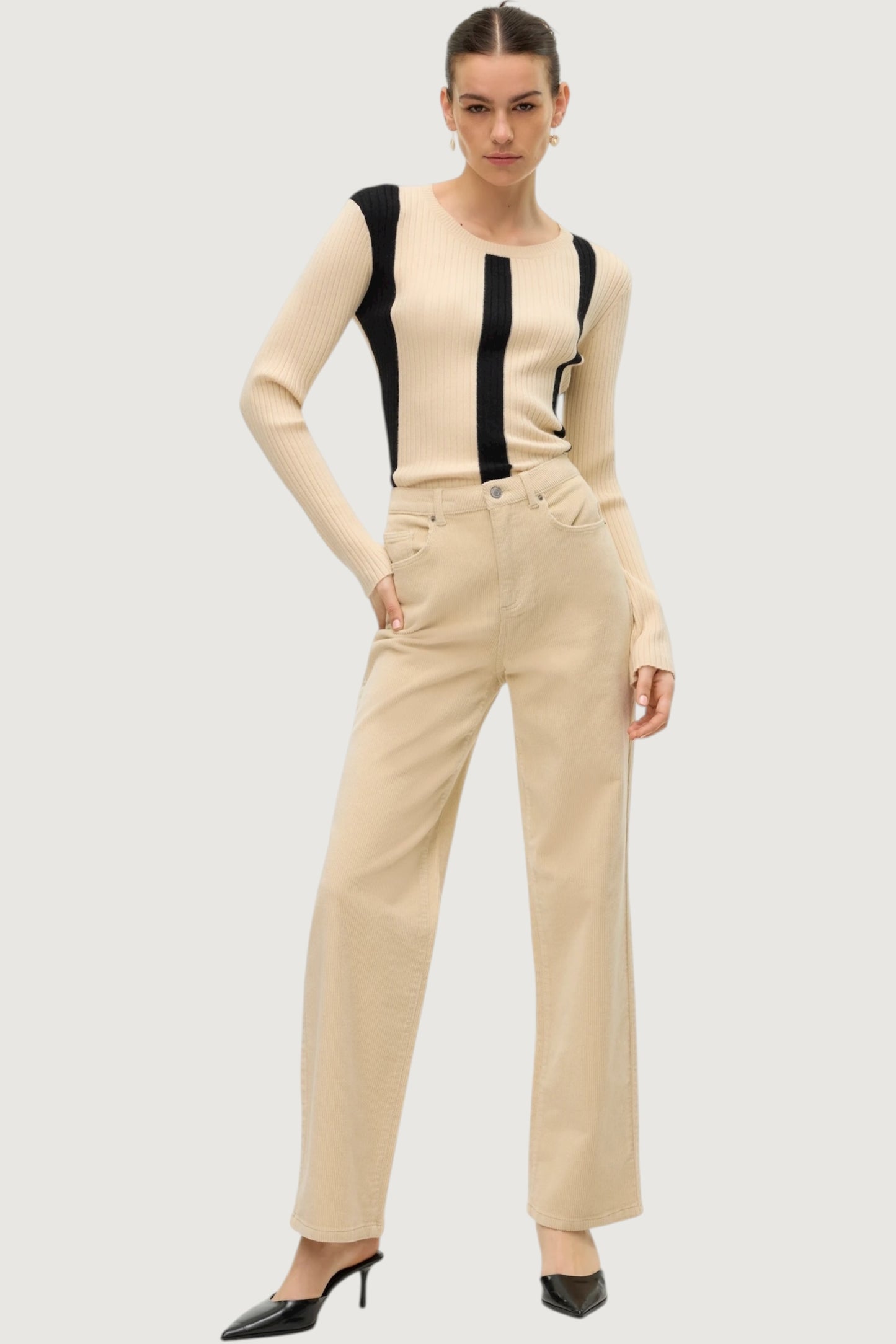 Tessa wide corduroy jeans