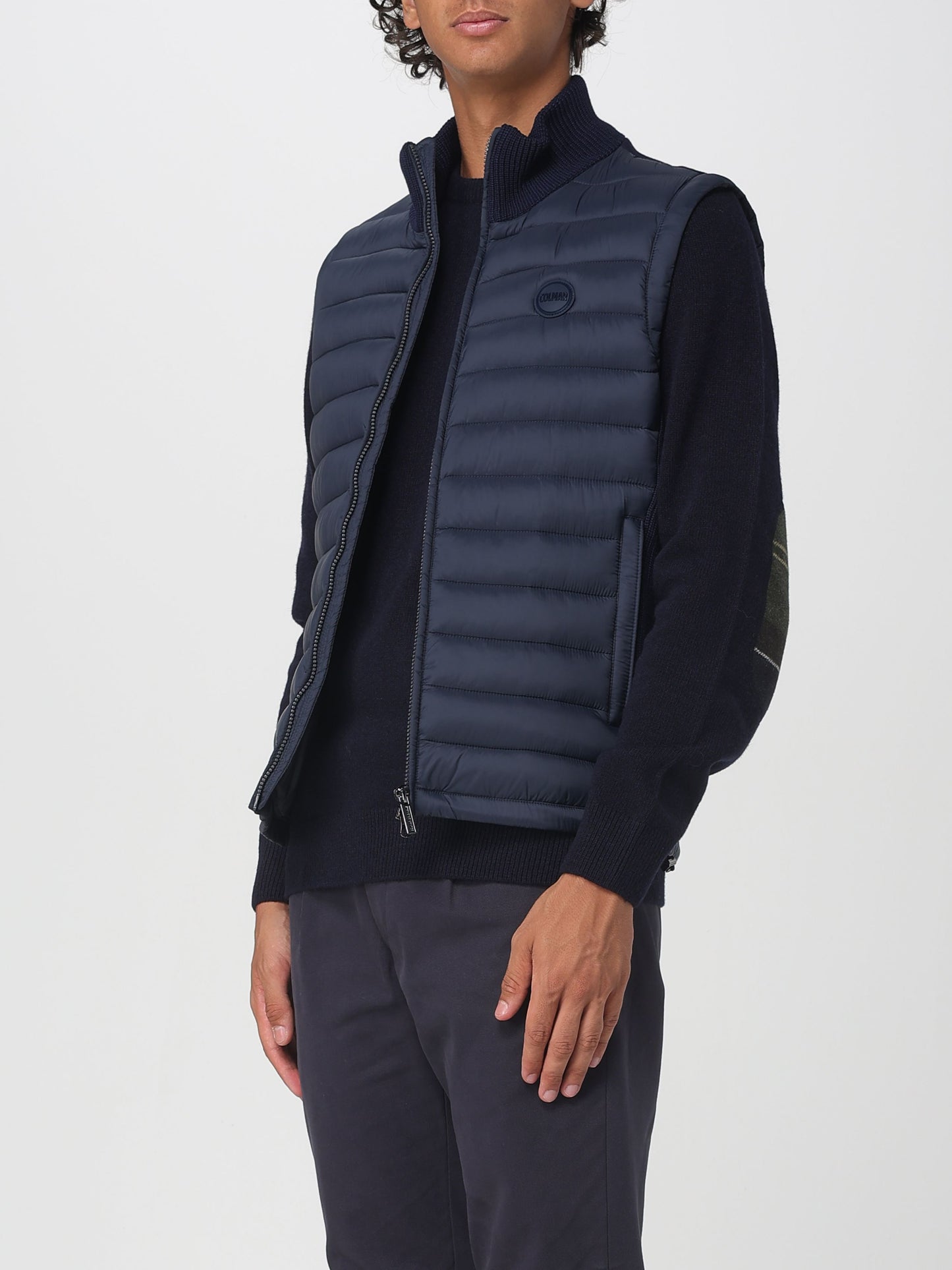 Gilet multimateriale