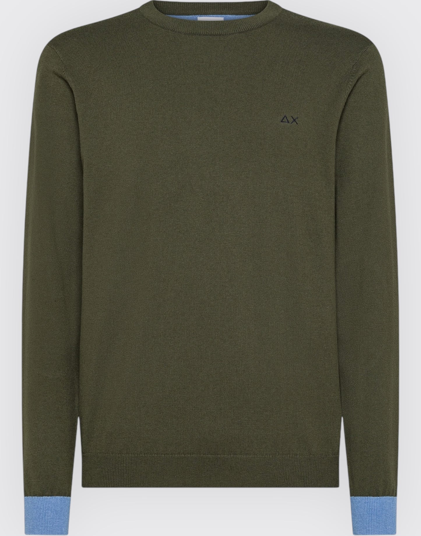 sweater elbow contrast l/s