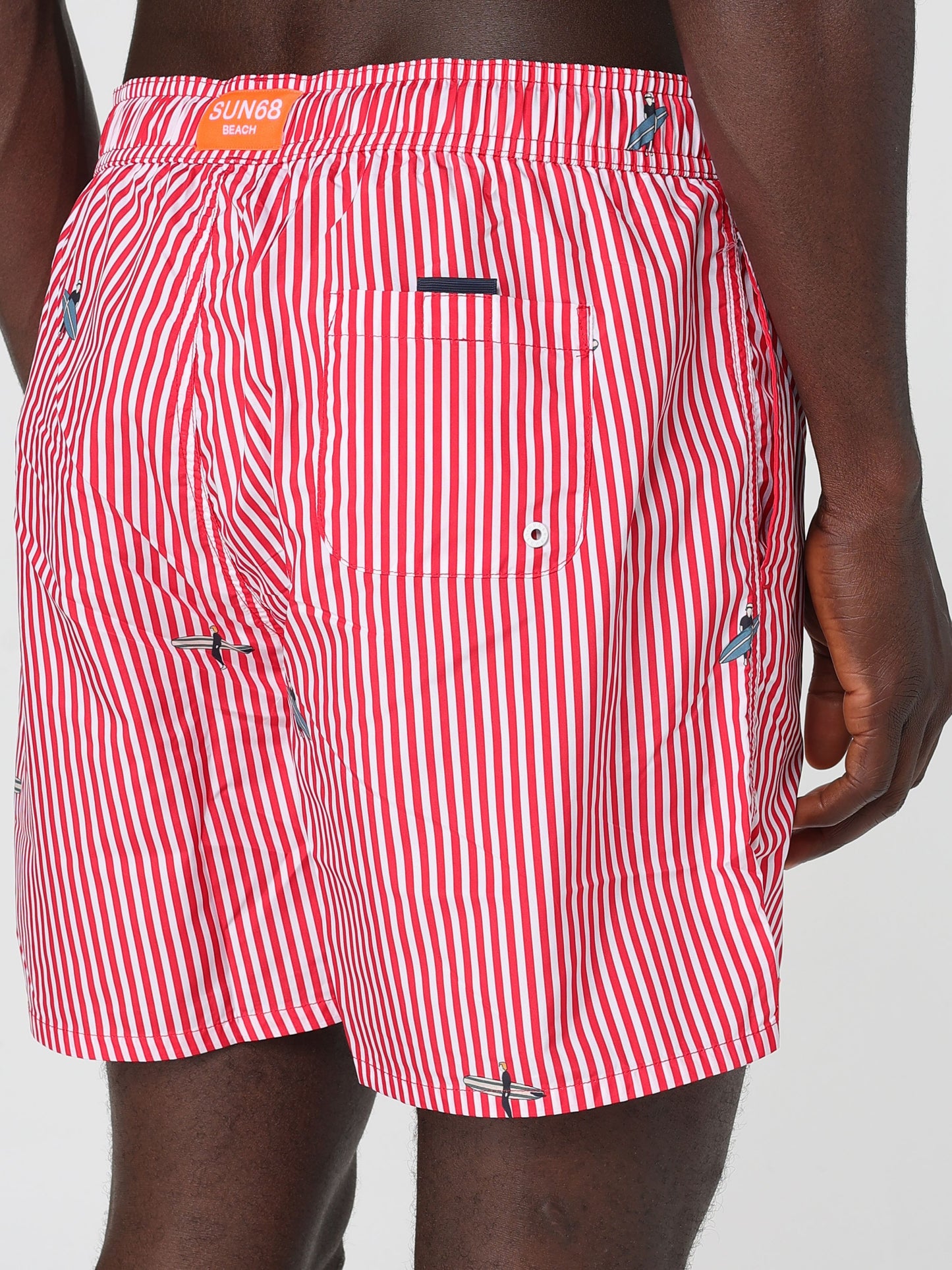 Swim pant stripe fancy