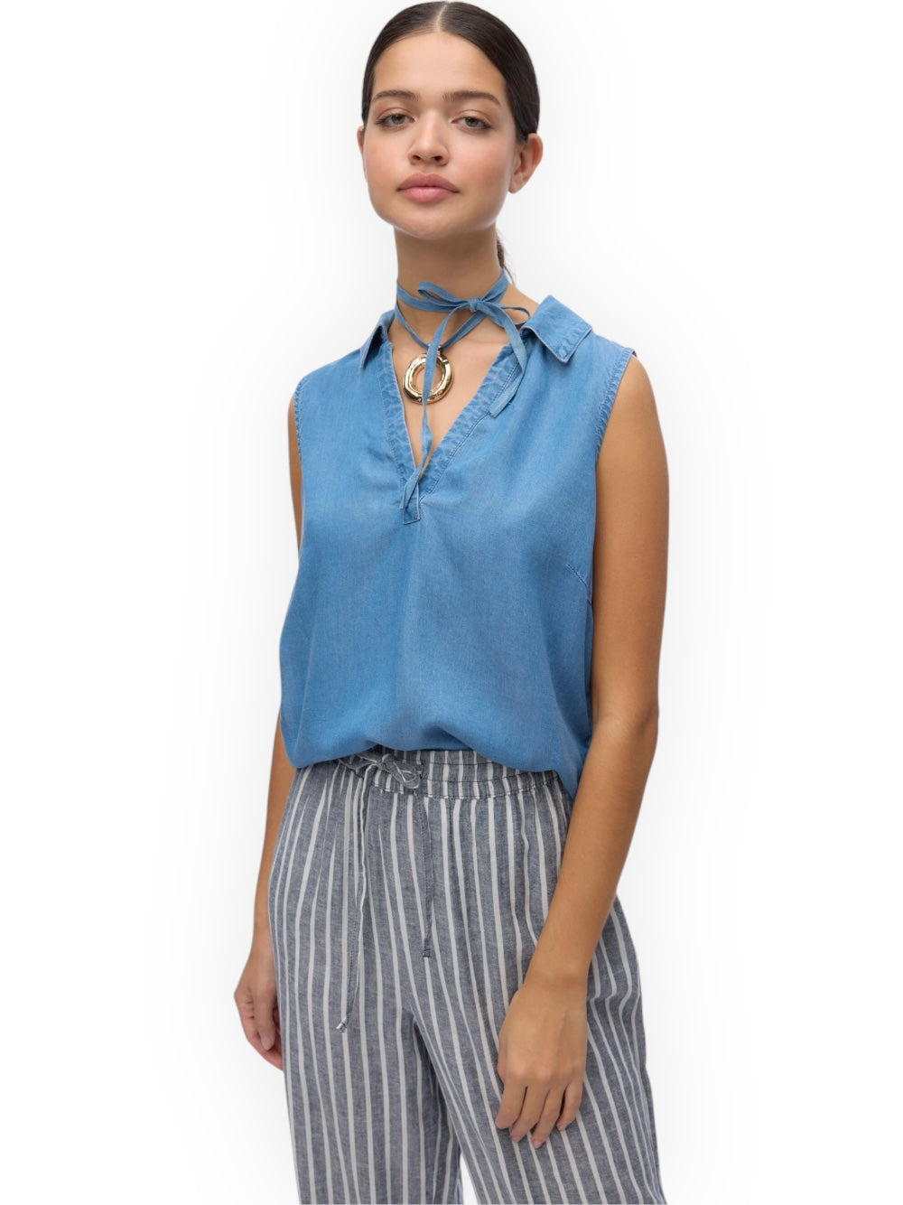 Harper tencel top