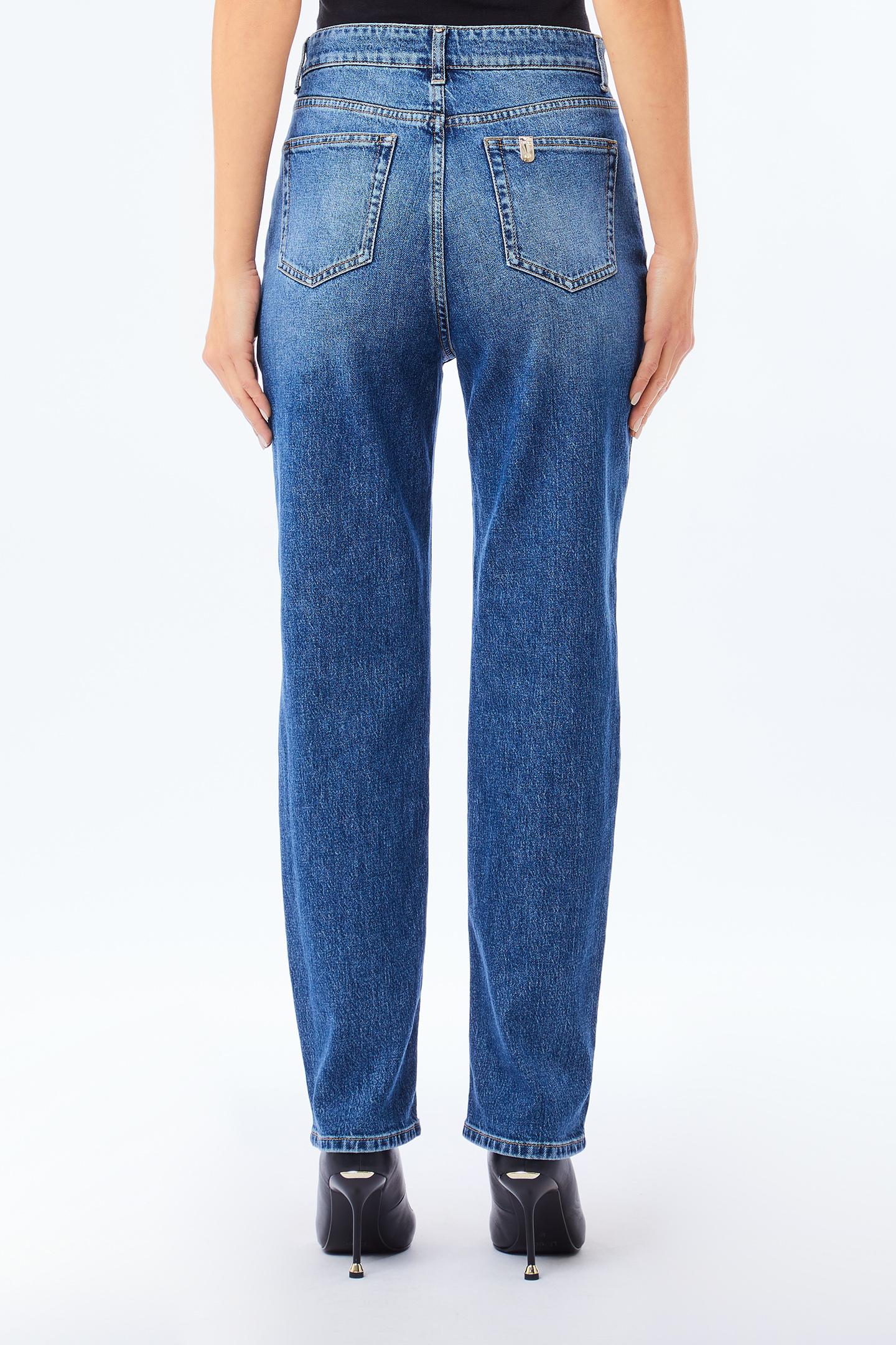 Pant. straight fit h.w.