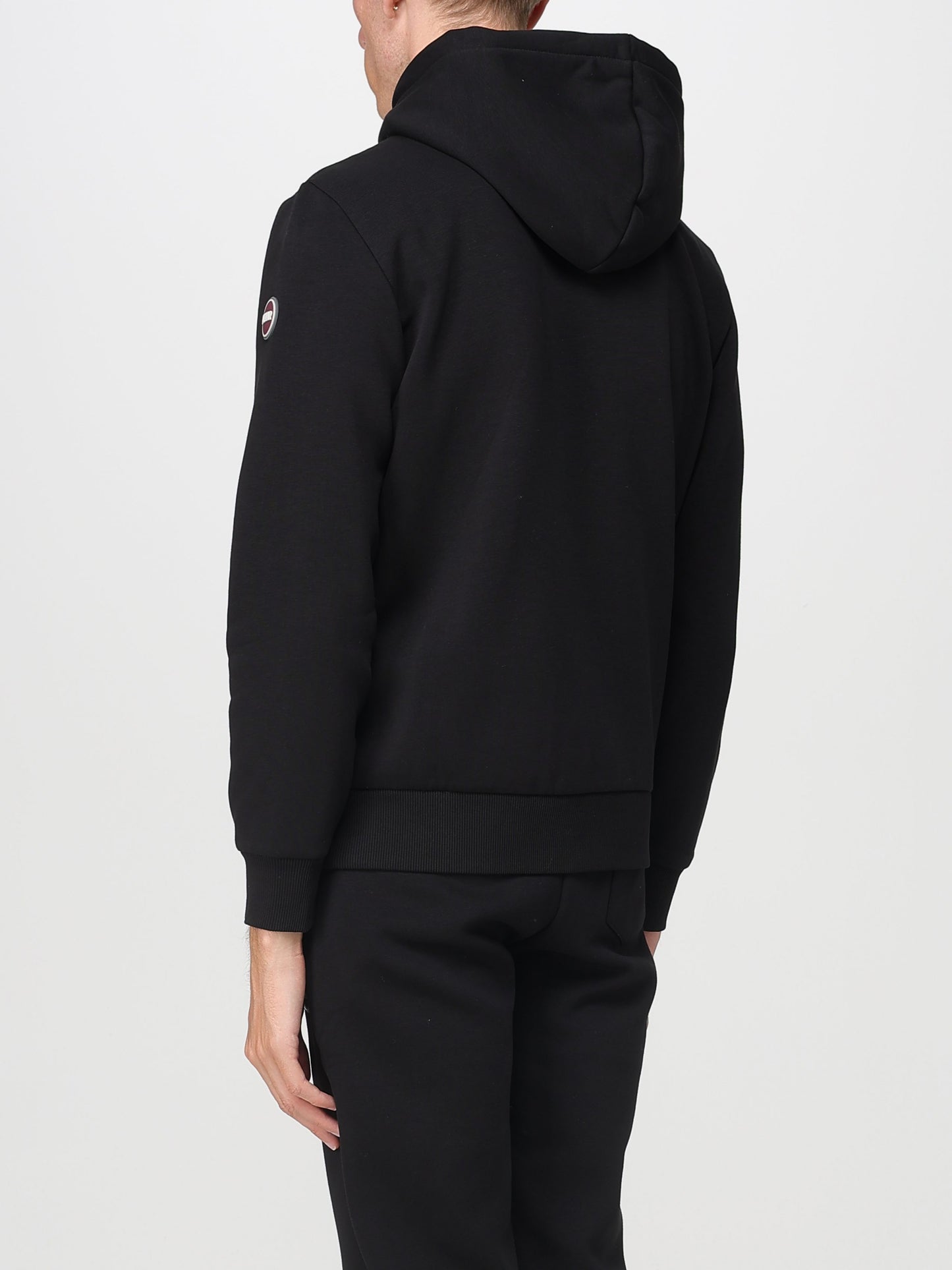 Felpa full zip con cappuccio