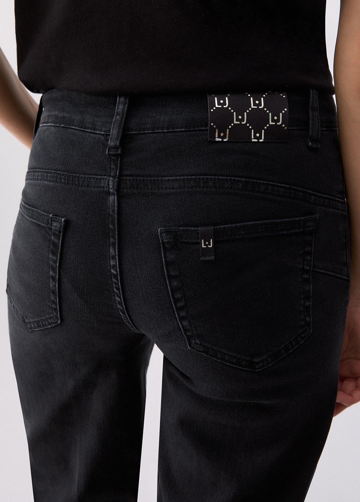 LIU JO BLUE DENIM-UXX045DS060 87400-ECS B.UP FLARE H.W.
