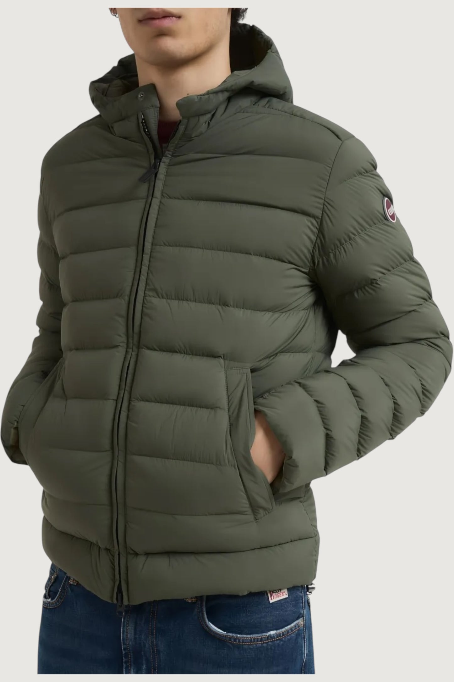 Giacca trapuntata con cappuccio