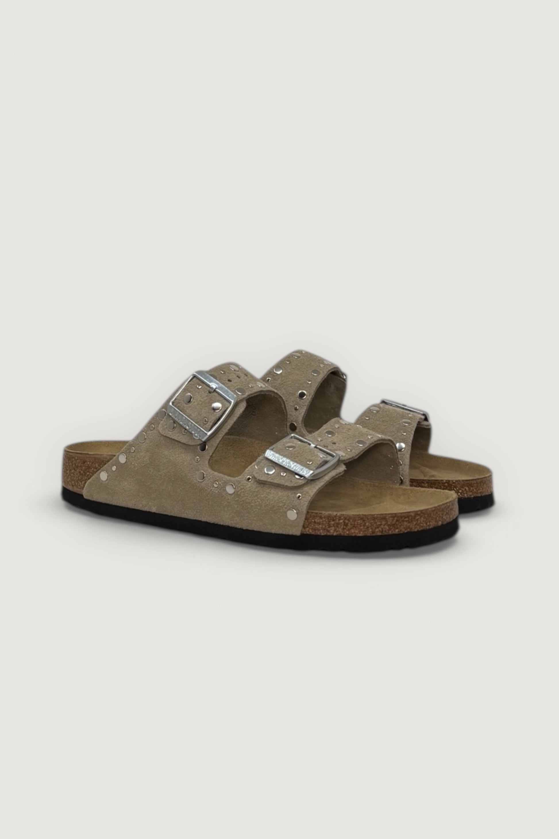 BIRKENSTOCK-1029390 TAUPE-ARIZONA RIVET 
