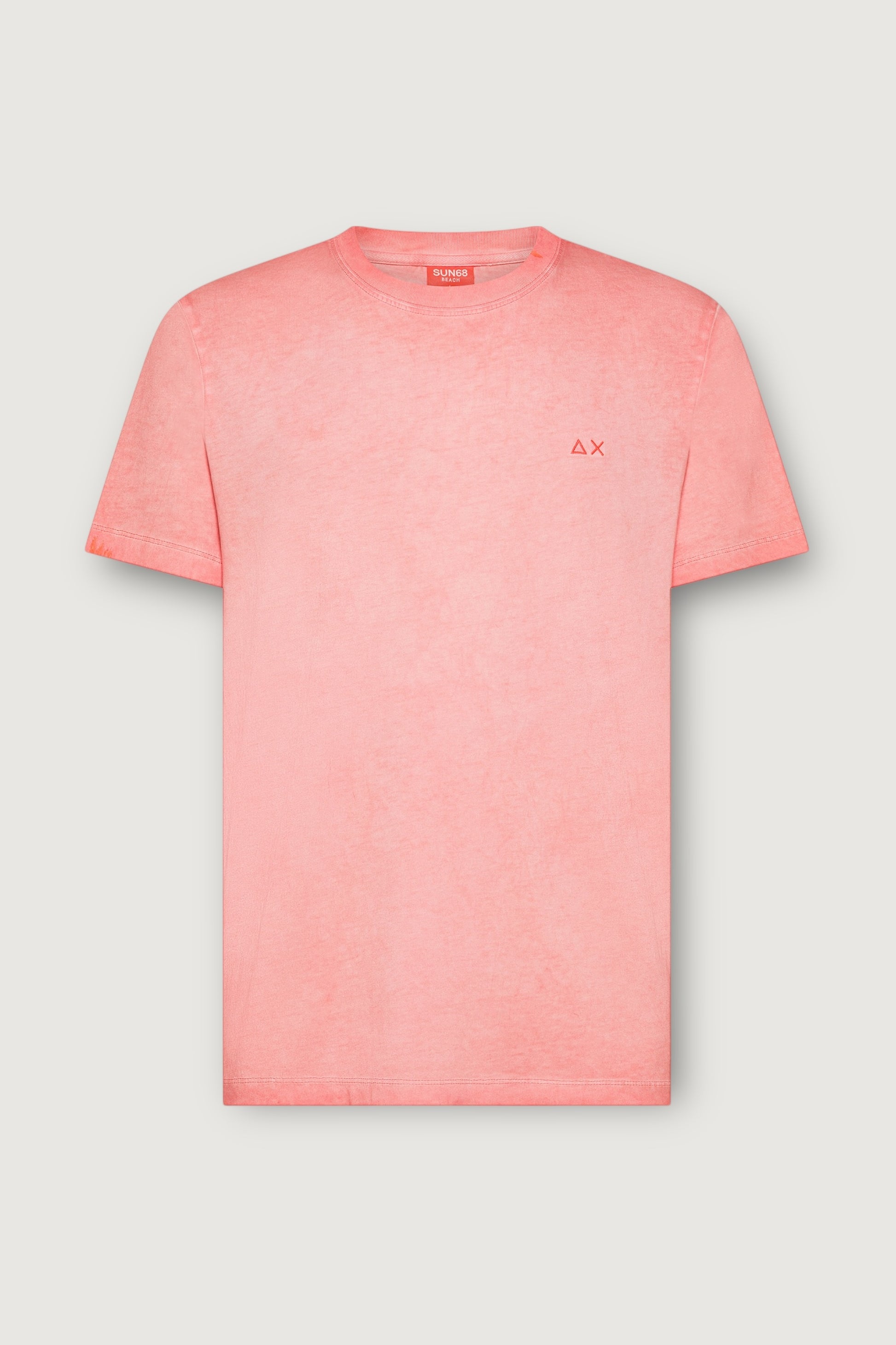 SUN68-T36147 14-T-SHIRT SPECIAL DYED BEACH