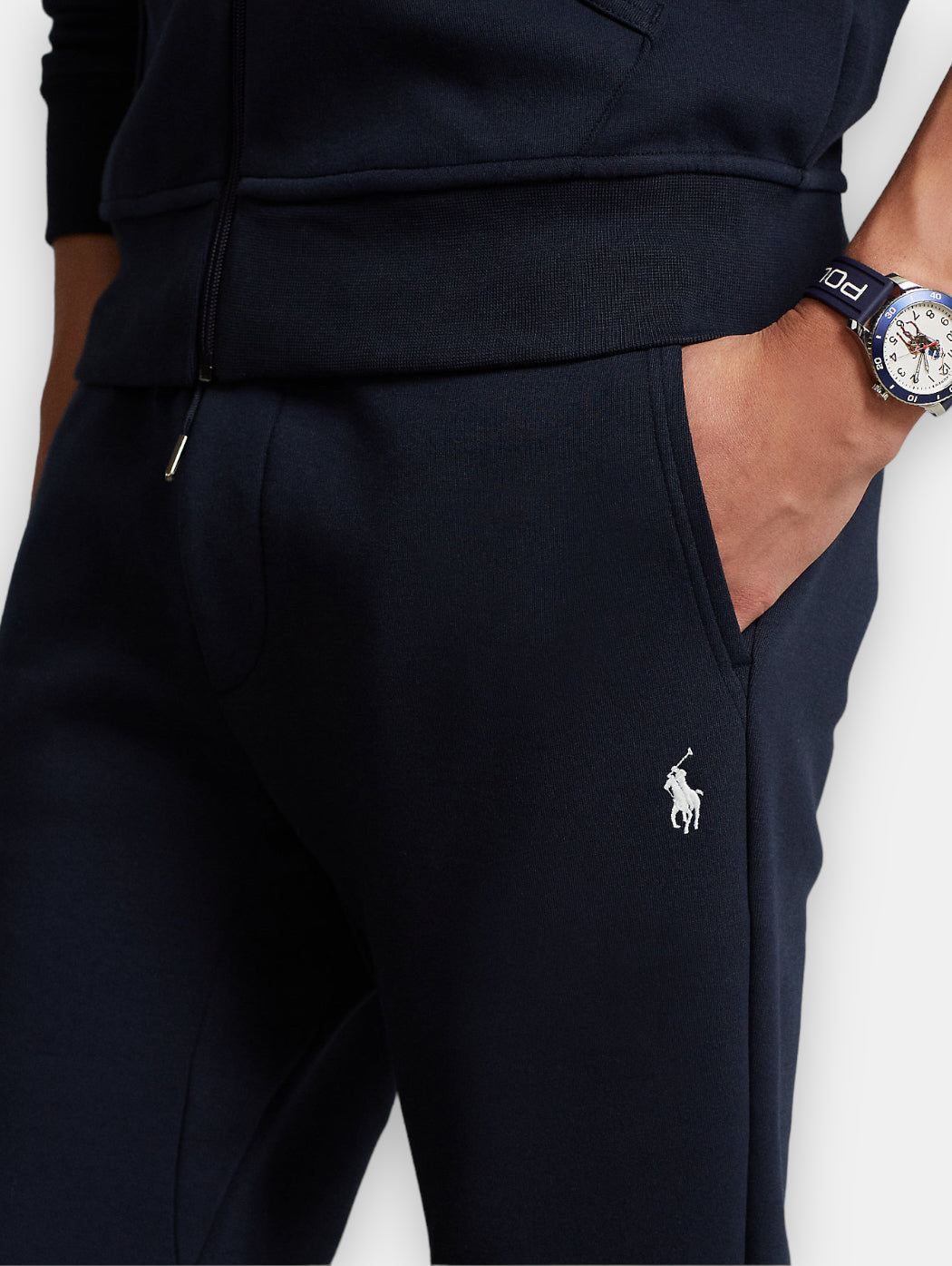 Pantaloni da jogging a maglia doppia