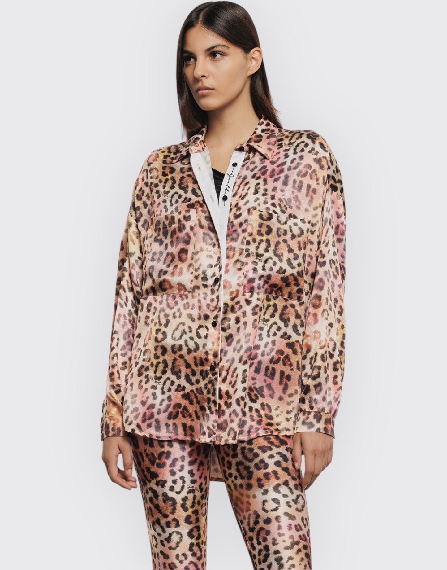 Camicia in raso