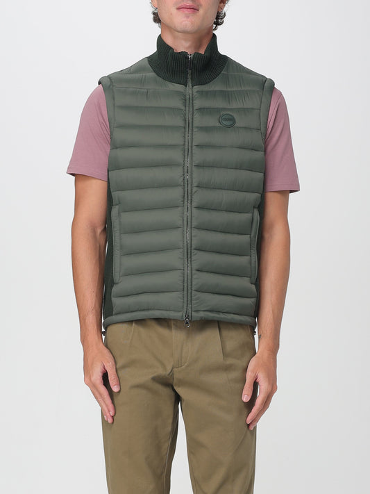 Gilet multimateriale