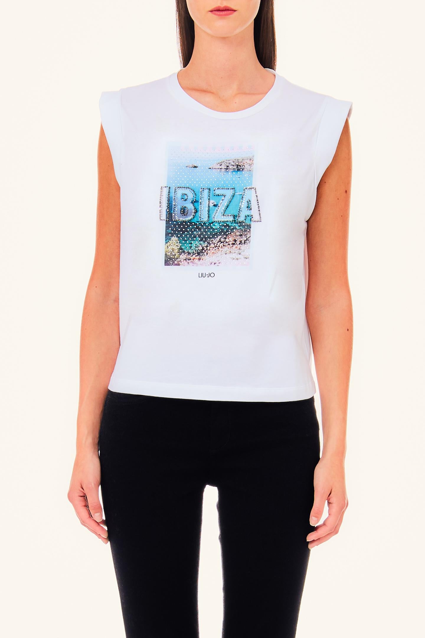 T-shirt moda m/c ibiza