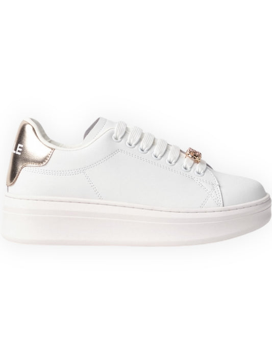 Sneakers con passalaccio in strass