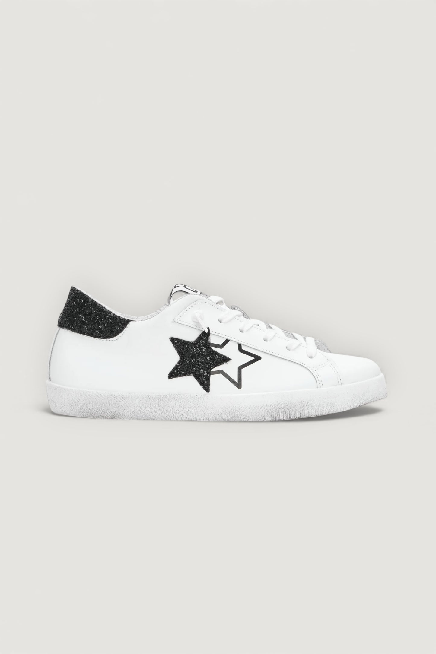 Sneakers prime star bianco/nero