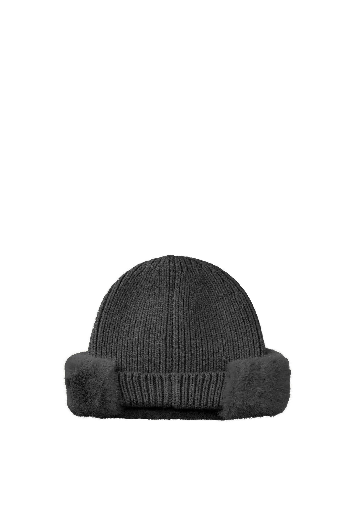 Cappello con fakefur