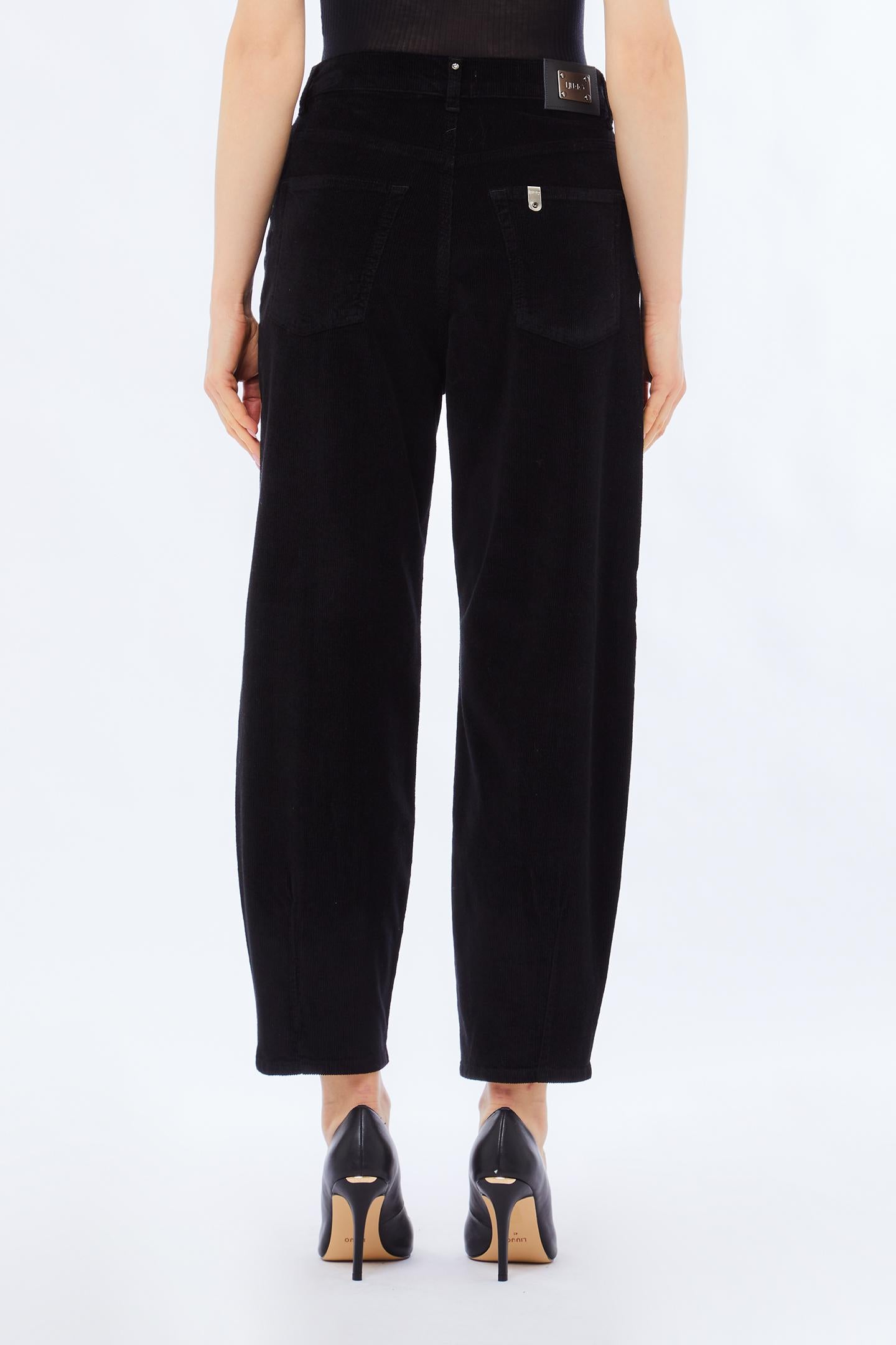 Pant. new barrel h.w. velluto