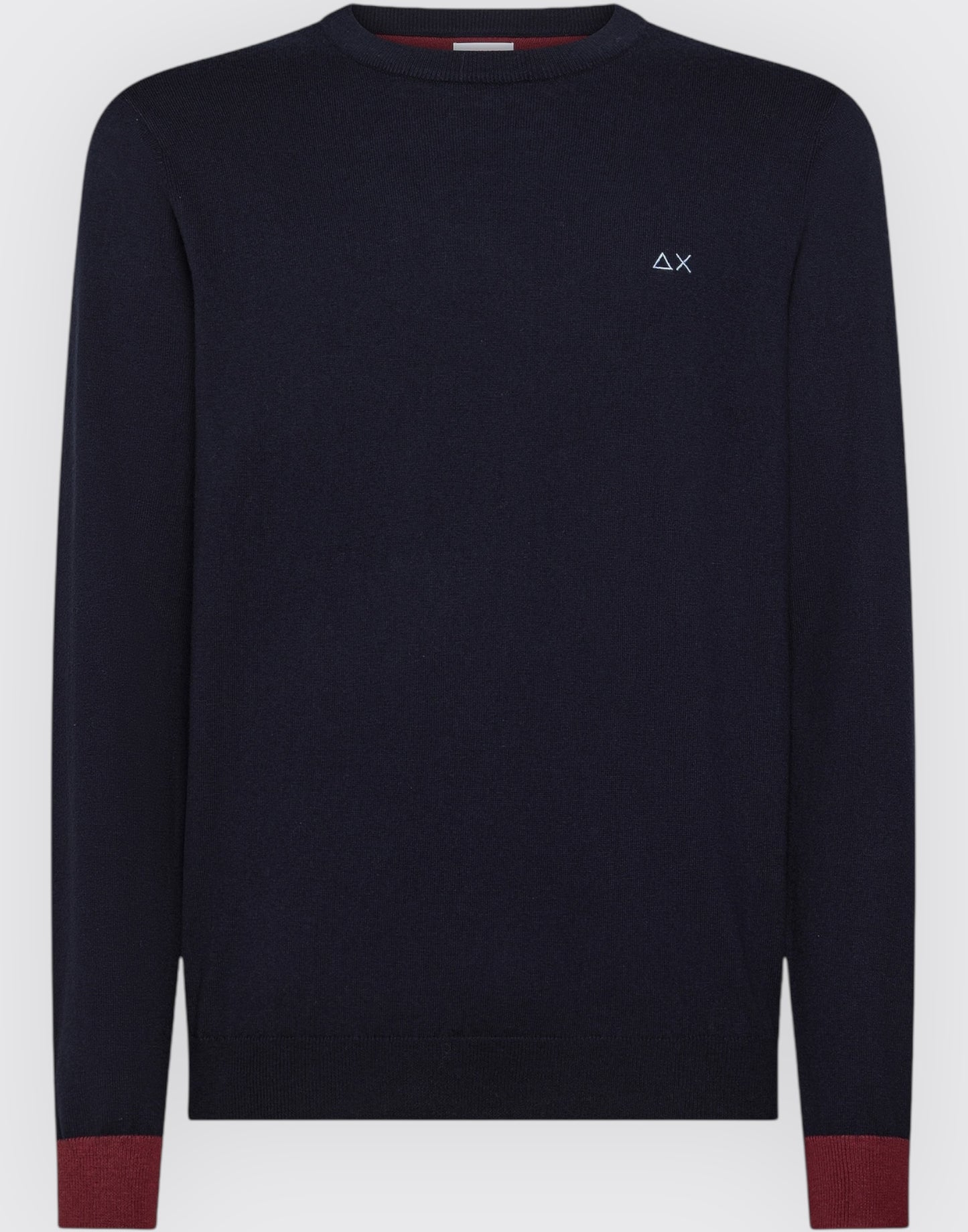 sweater elbow contrast l/s