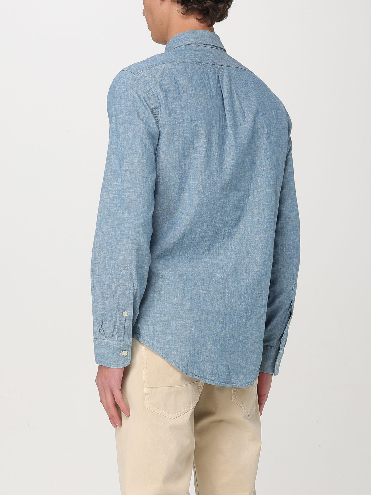 POLO RALPH LAUREN UOMO-710548538 001-Camicia in chambray