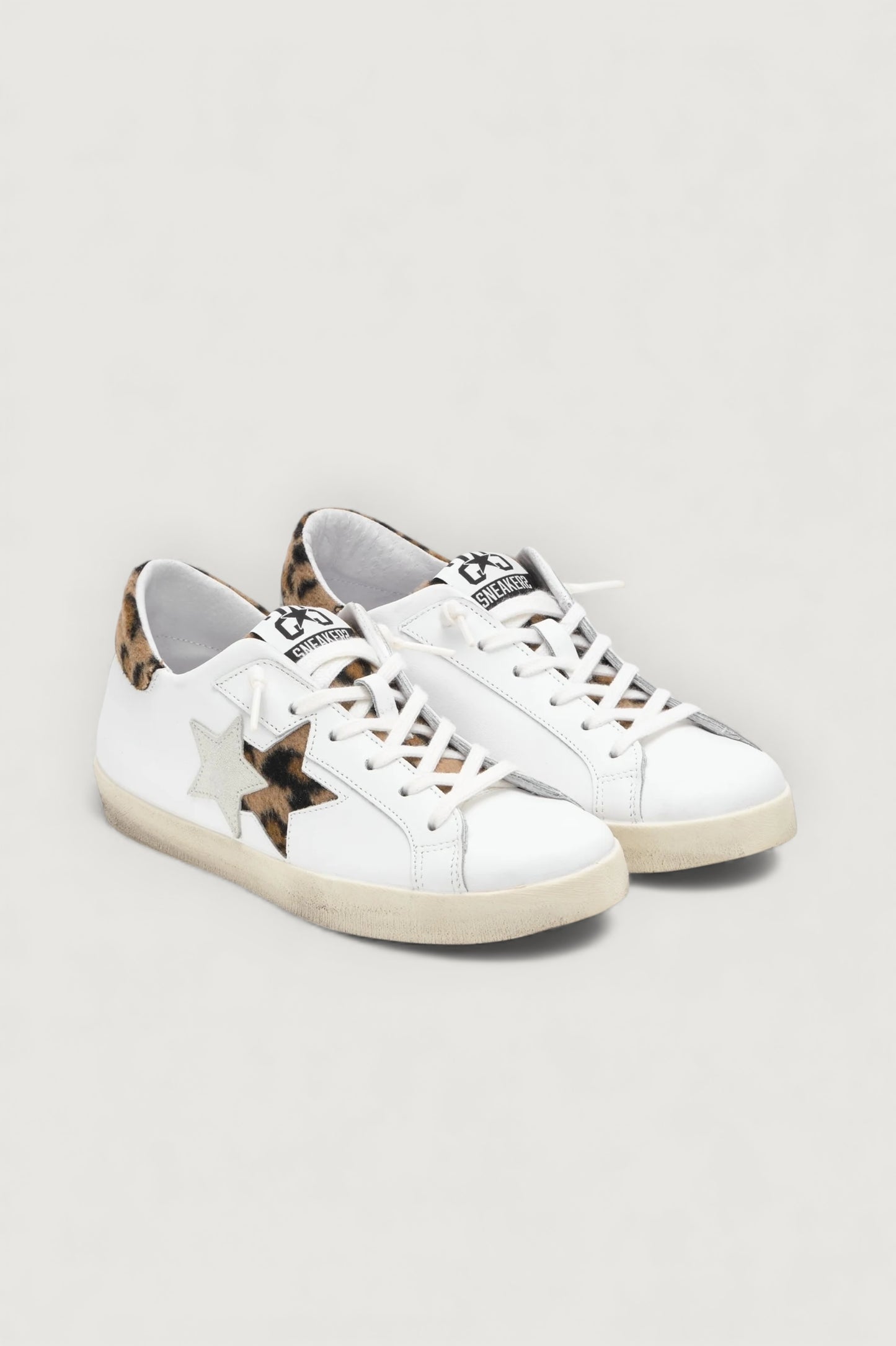 Sneakers prime star bianco/maculato