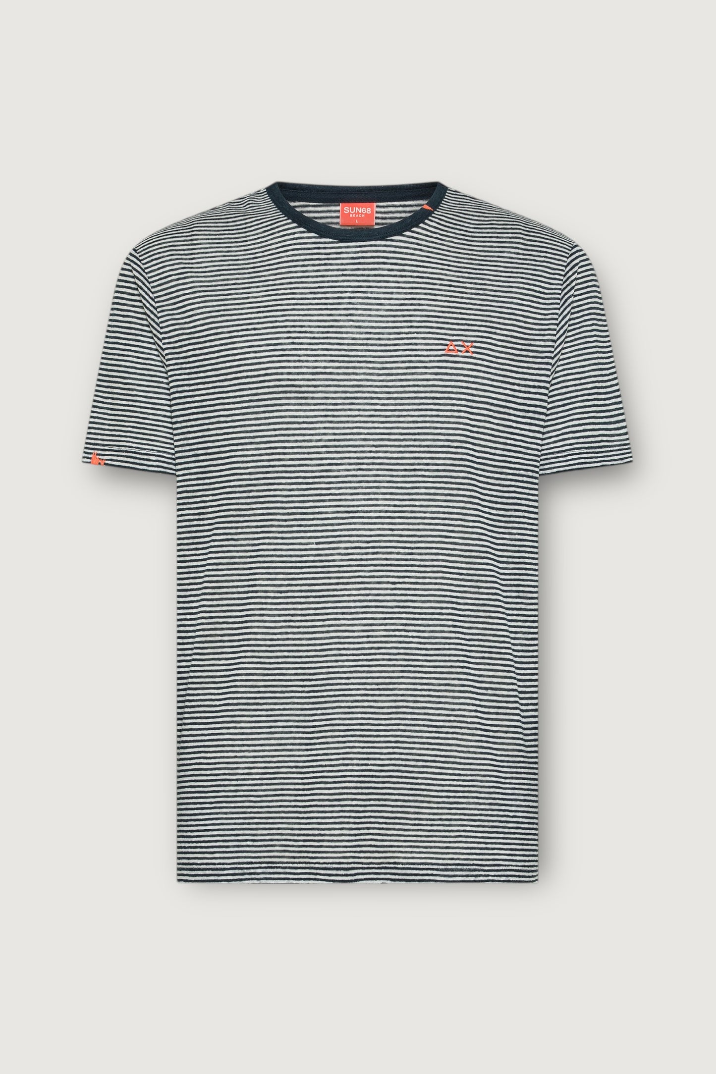 T-shirt jersey linen stripes beach