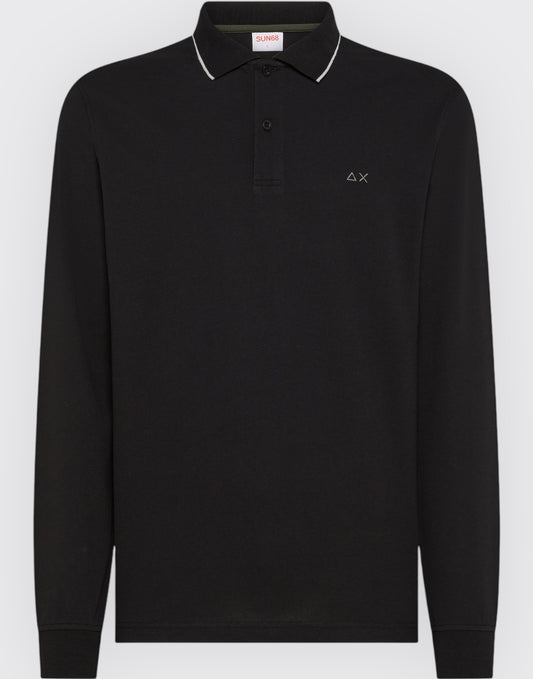 Polo small stripes collar