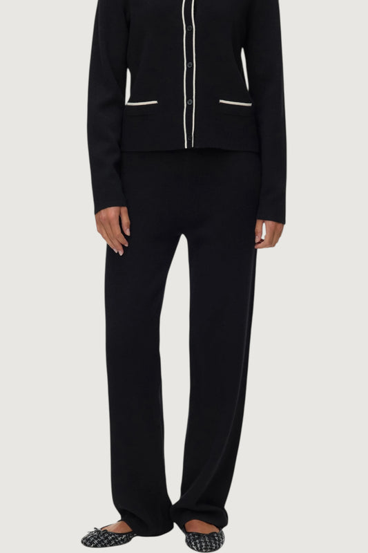 Gold contrast loose pant