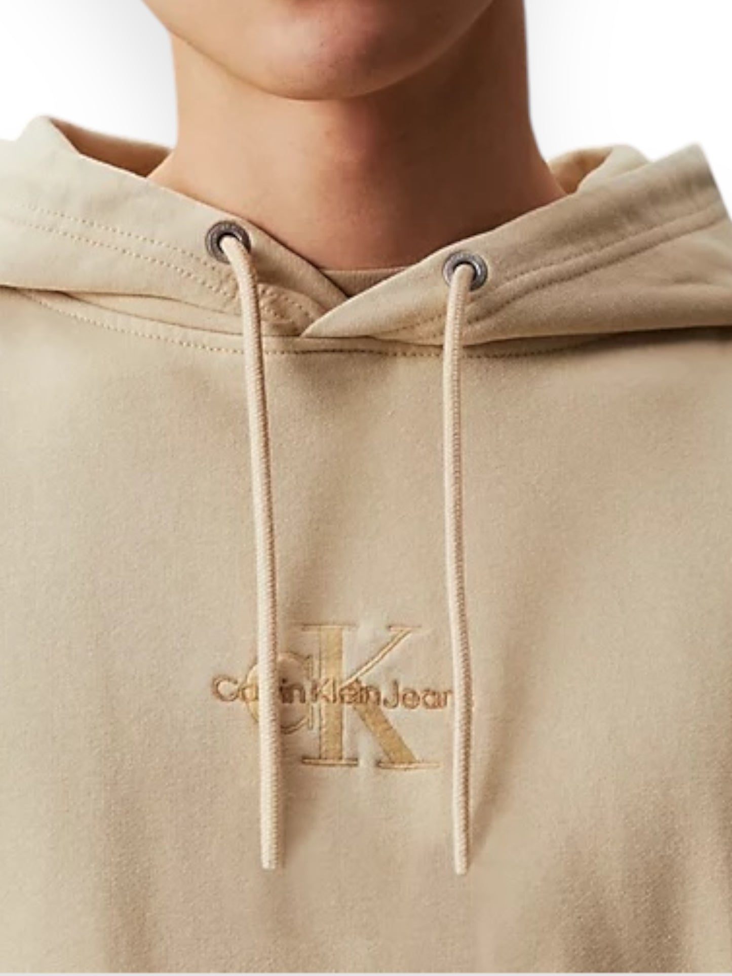 Washed monologo hoodie