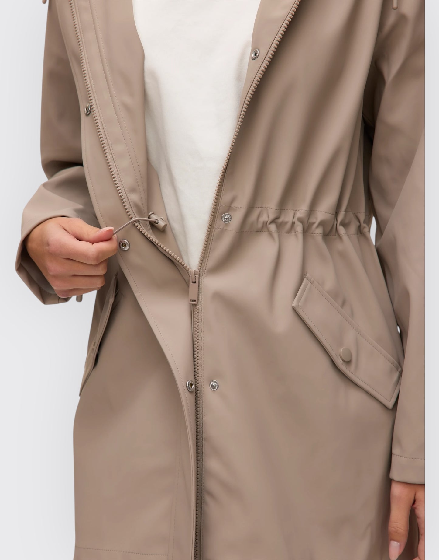 Malou coated jacket