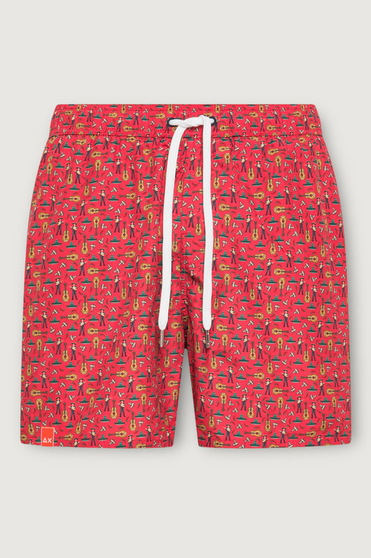 Swim pant small pattern