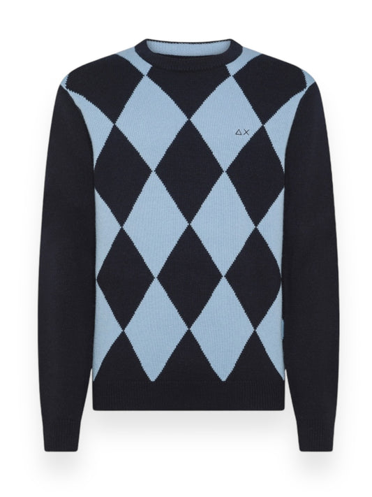 Round argyle warm