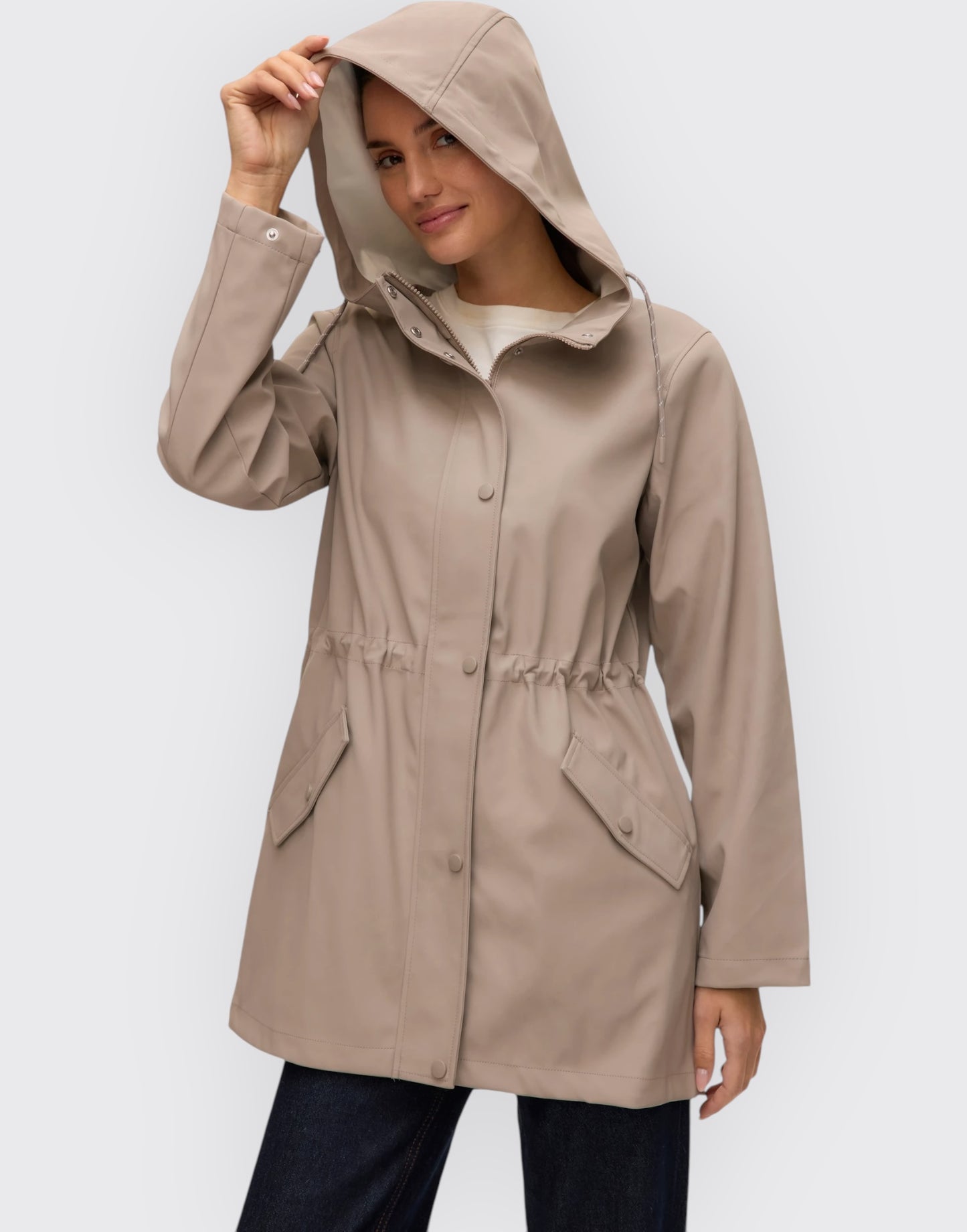Malou coated jacket