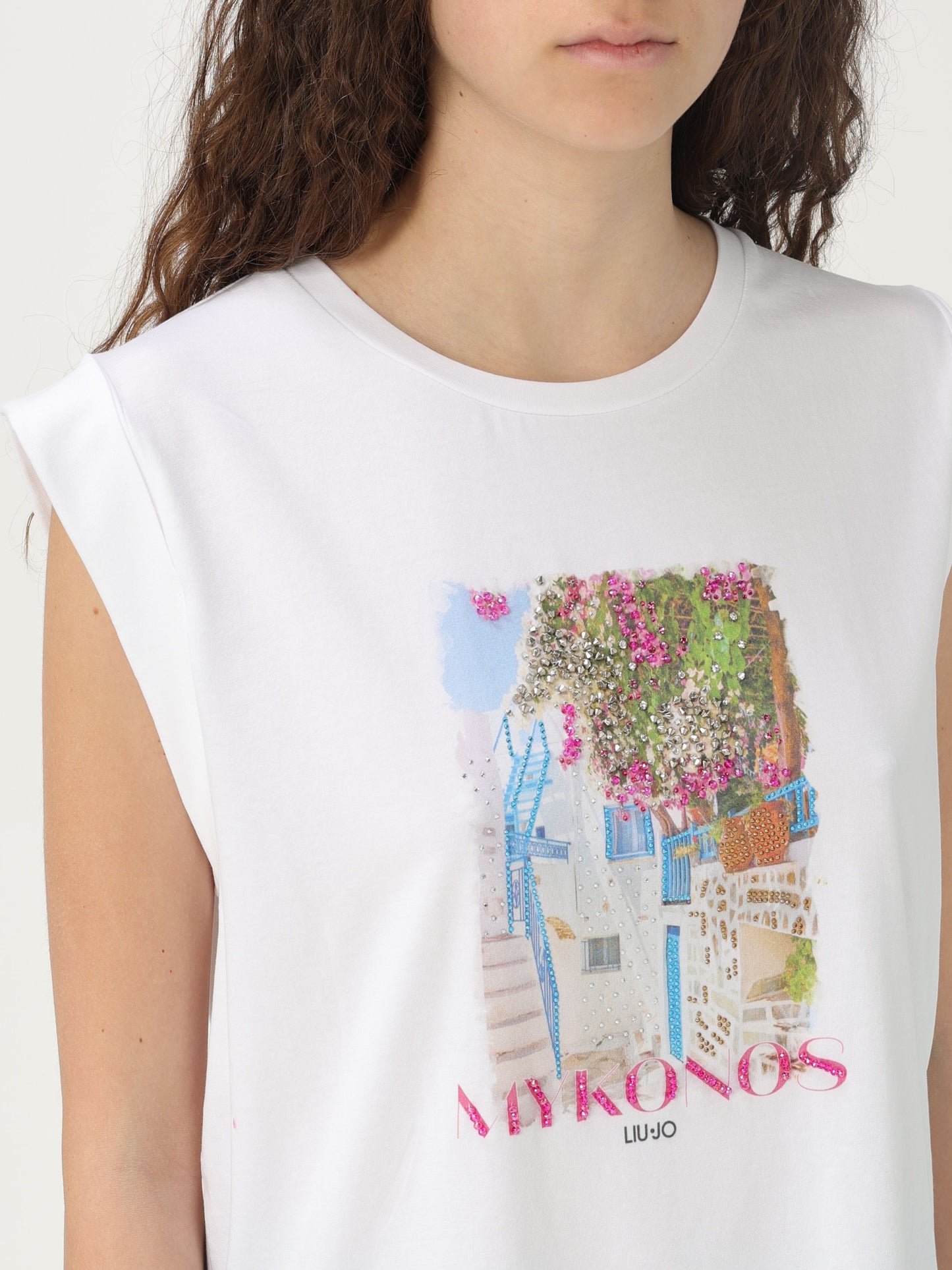 T-shirt moda m/c mykonos