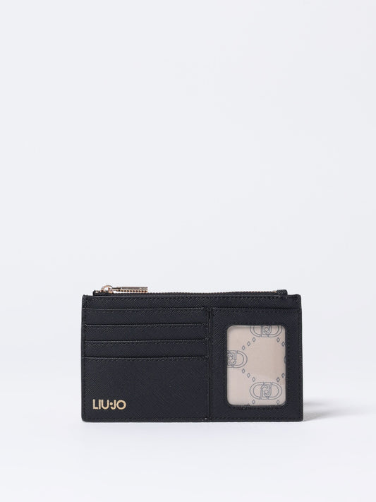 Card holder w/zipper