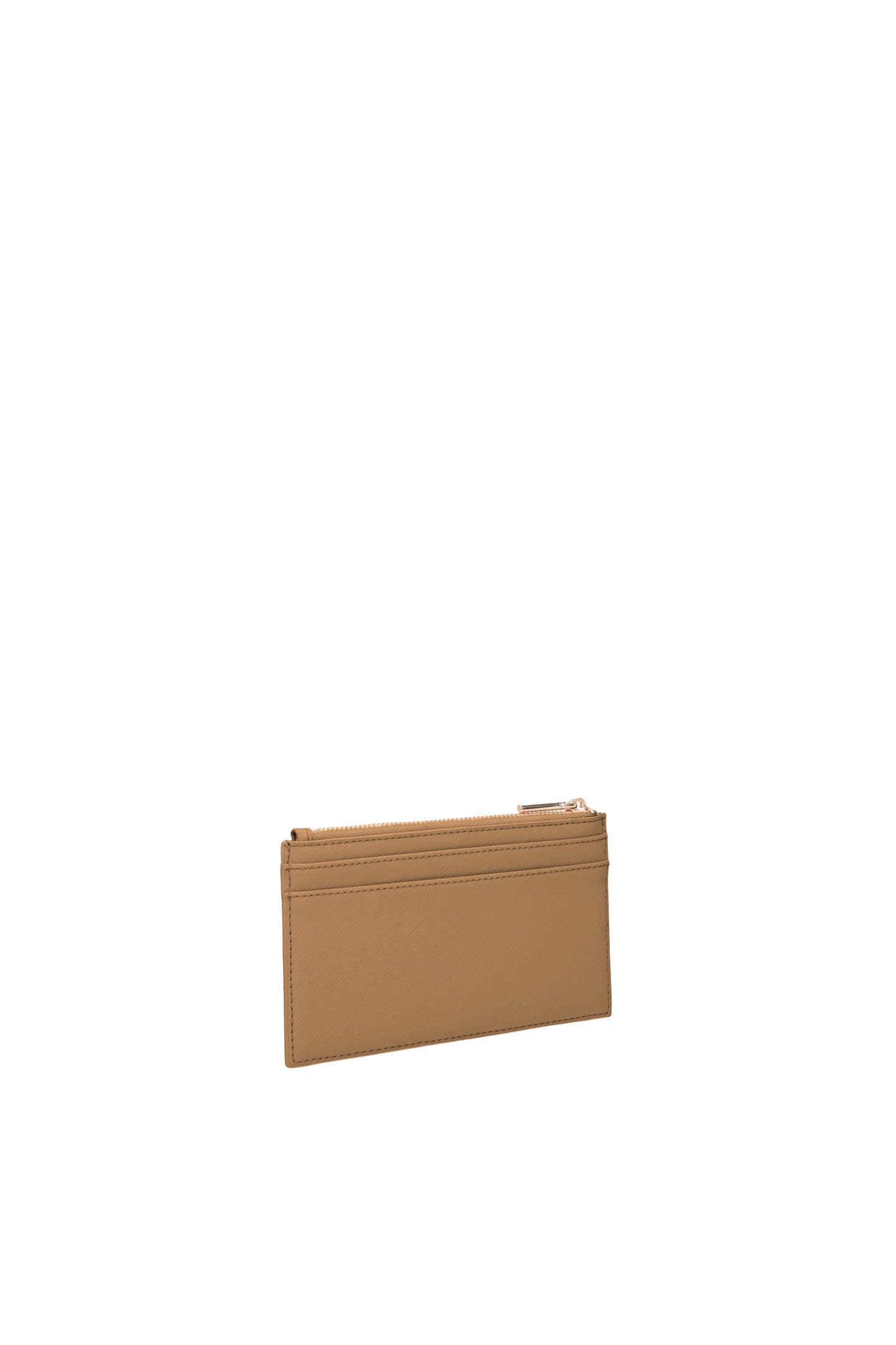 Card holder w/zipper