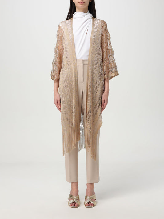 Poncho rete lurex