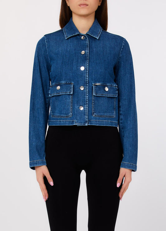 LIU JO BLUE DENIM-UA6228D0275 79018-JACKET