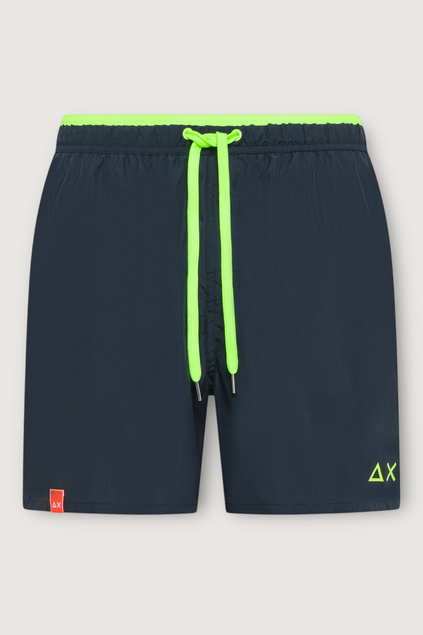 Swim pant fluo detail waistband