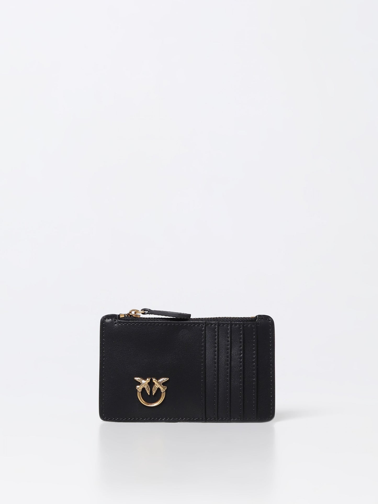 Airone cardholder vitello seta