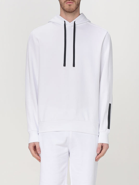 Hoodie  in interlock elasticizzato