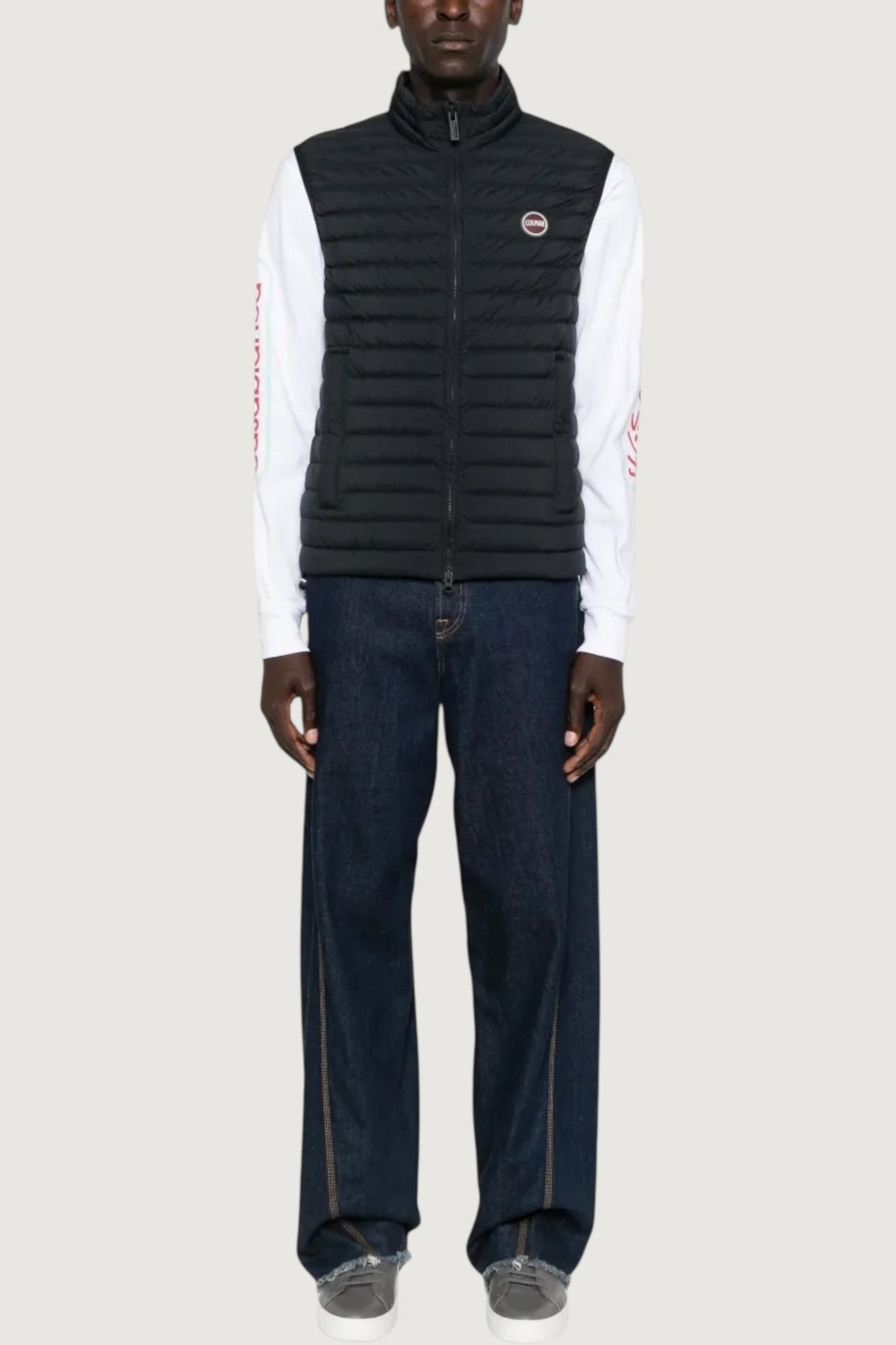 Gilet trapuntato piuma