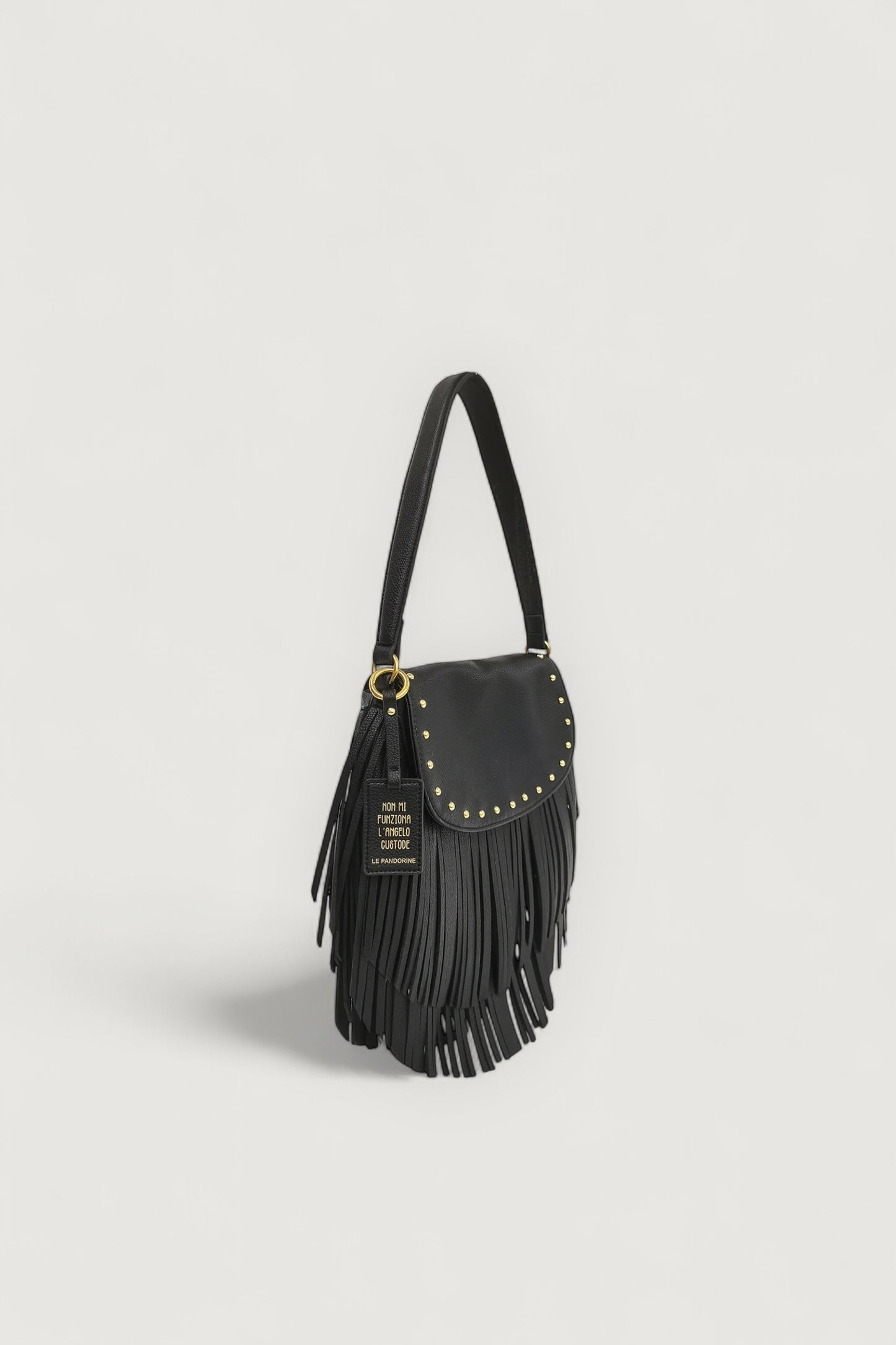 Mini fringe nero