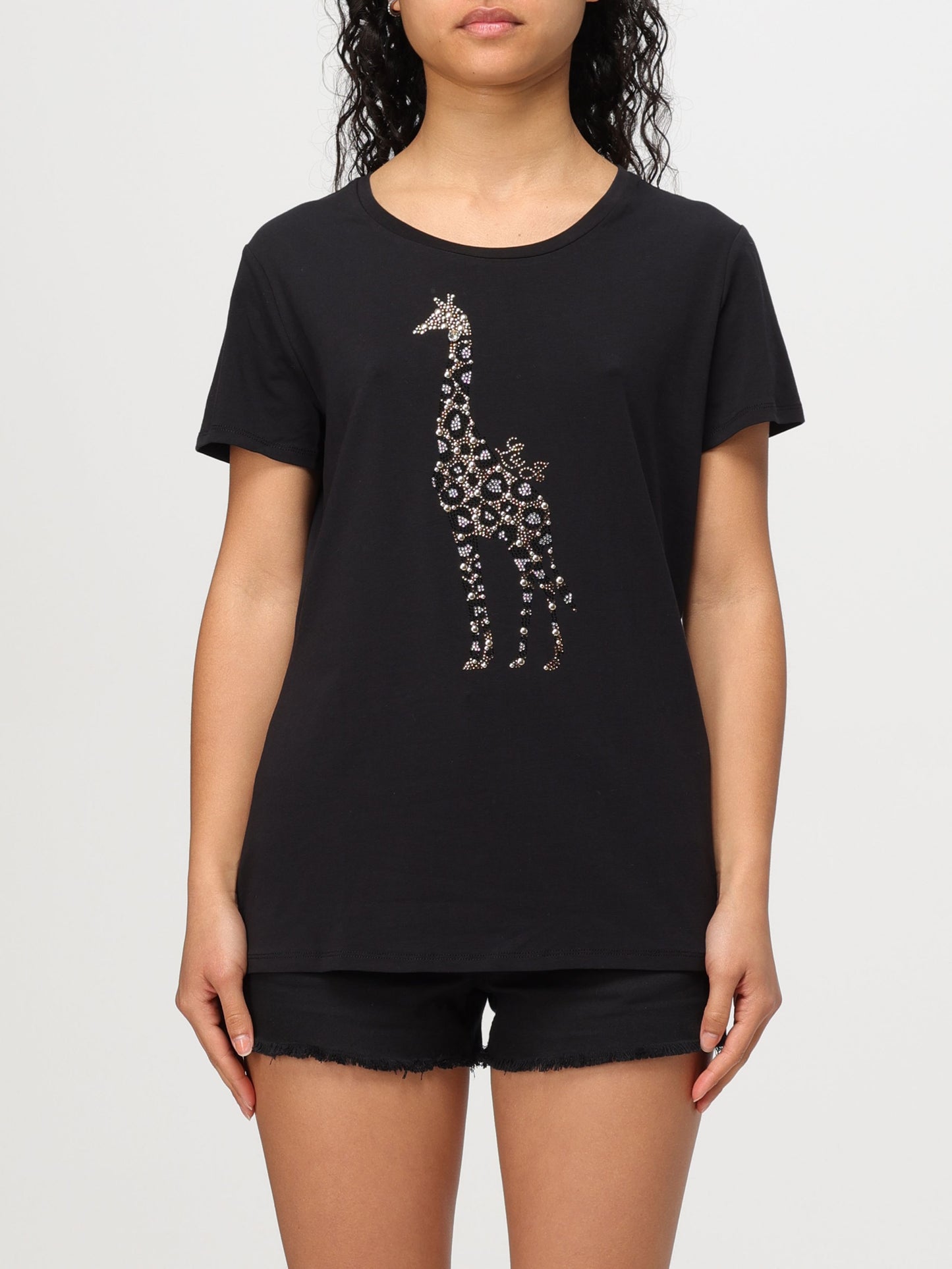 T-shirt moda m/c giraffe