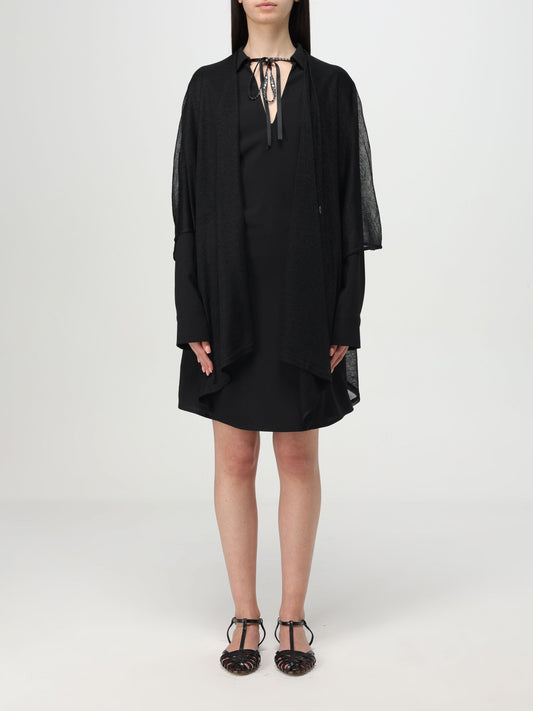 Poncho knitwear lurex